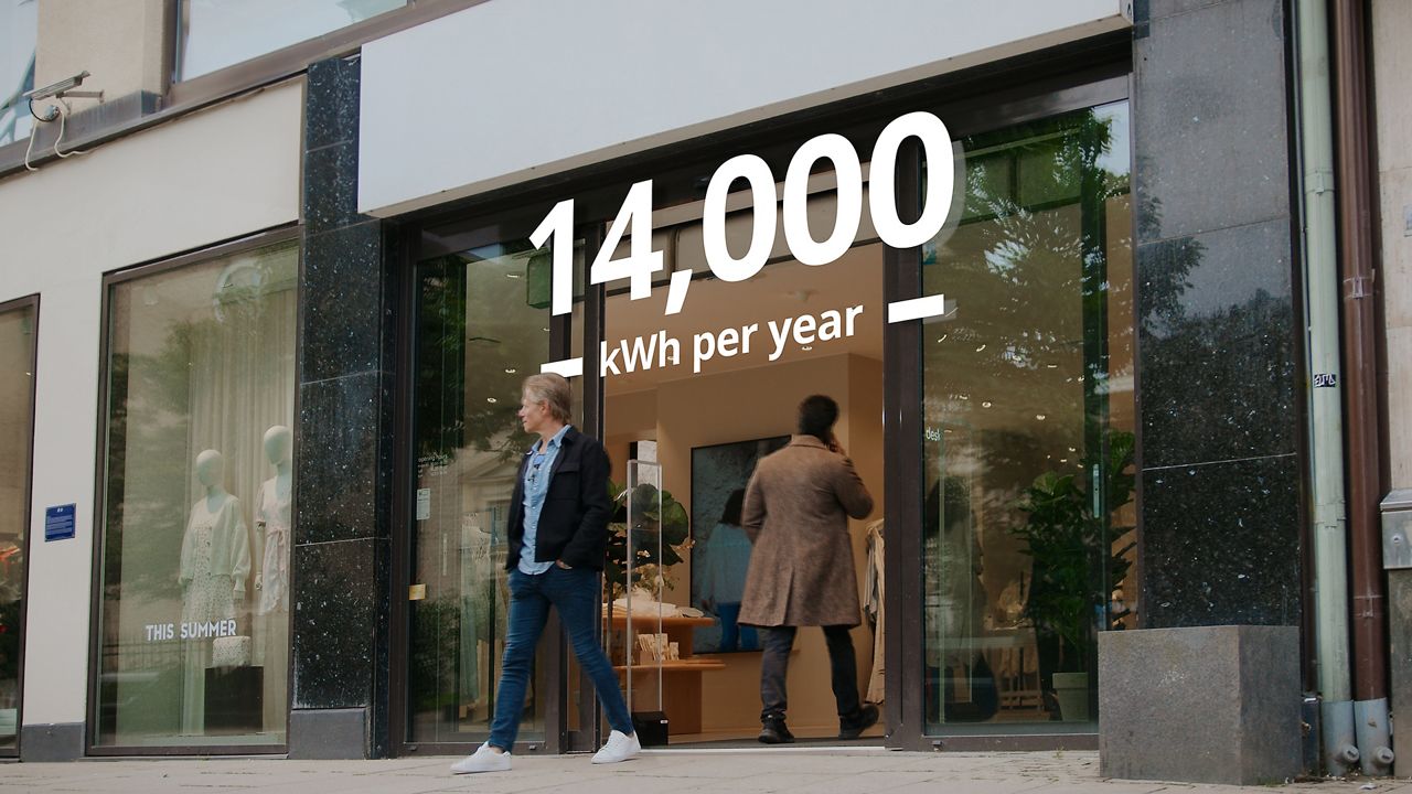 Ouverture de porte coulissante automatique avec kwh par an