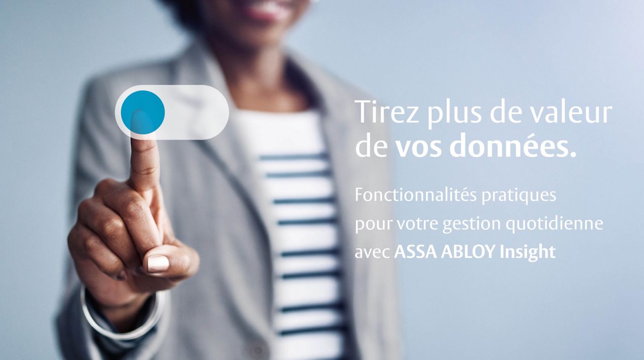 Tirez parti des données de vos portes grâce à la plateforme ASSA ABLOY Insight.