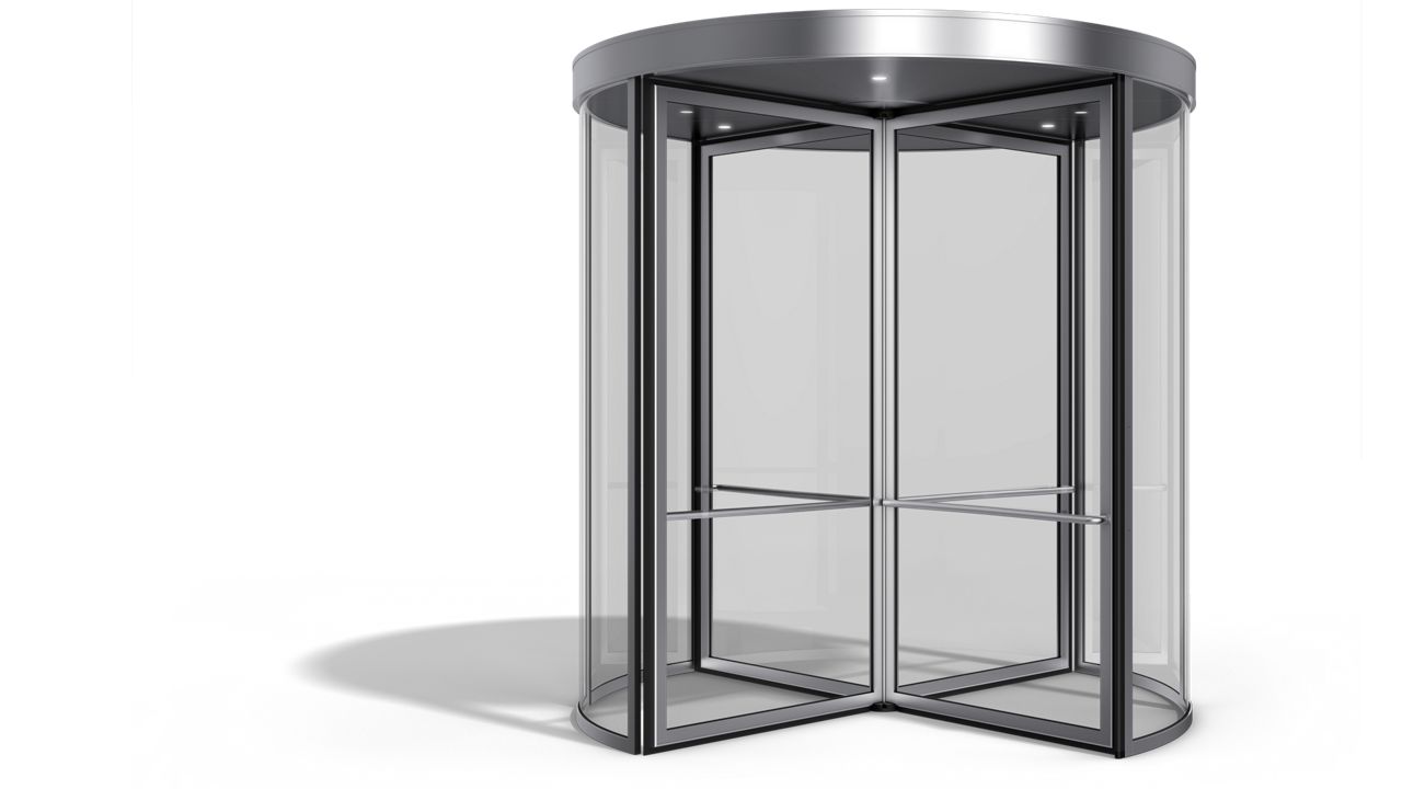 Porta girevole manuale ASSA ABLOY RD100 con Smart Assist
