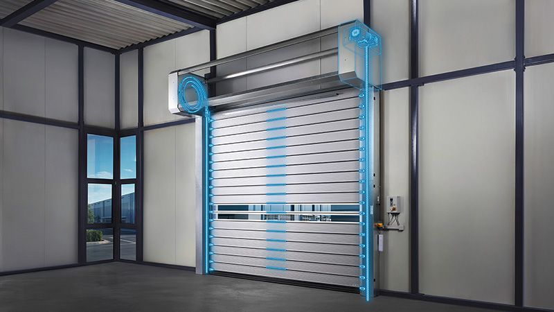 Notre nouvelle porte à spirale : un chef-d’œuvre d’efficacité opérationnelle