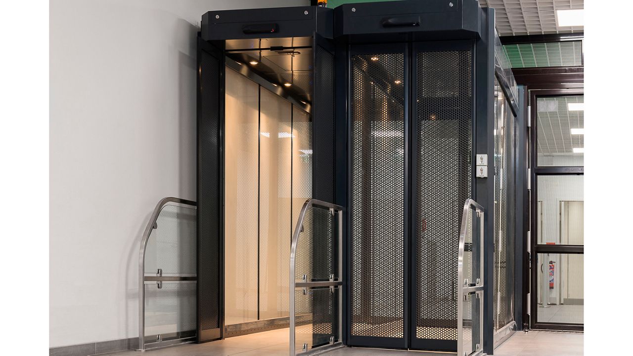 The ASSA ABLOY Exit Lane Wide image at the Lion Airport