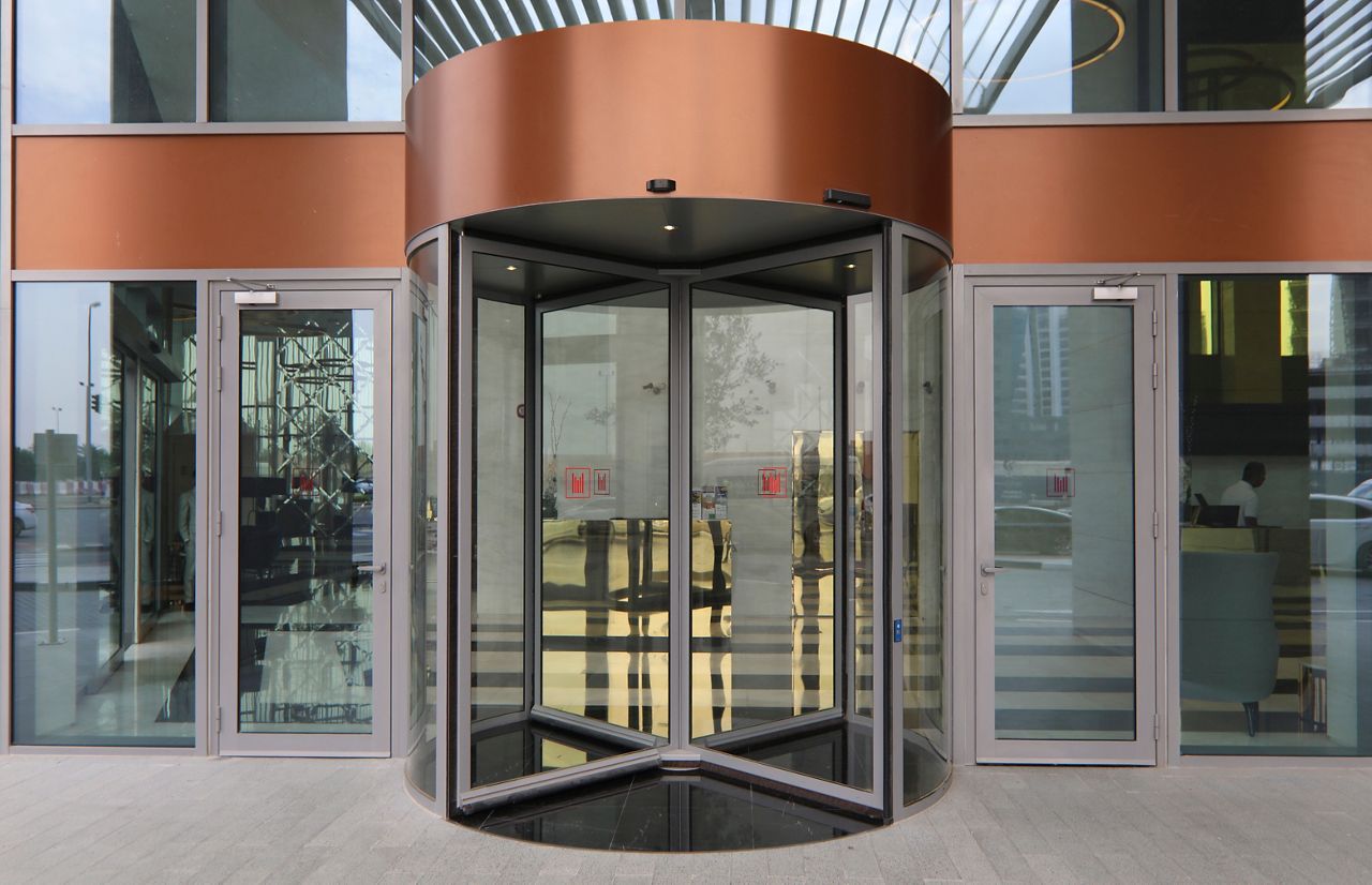 Security revolving door