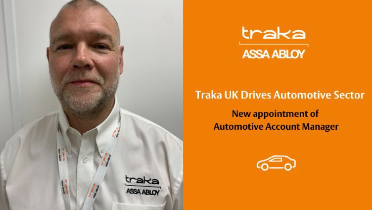 Traka UK's new Automotive Account Manager 