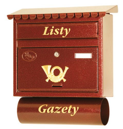 Skrzynka na listy z gazetnikiem LT5T