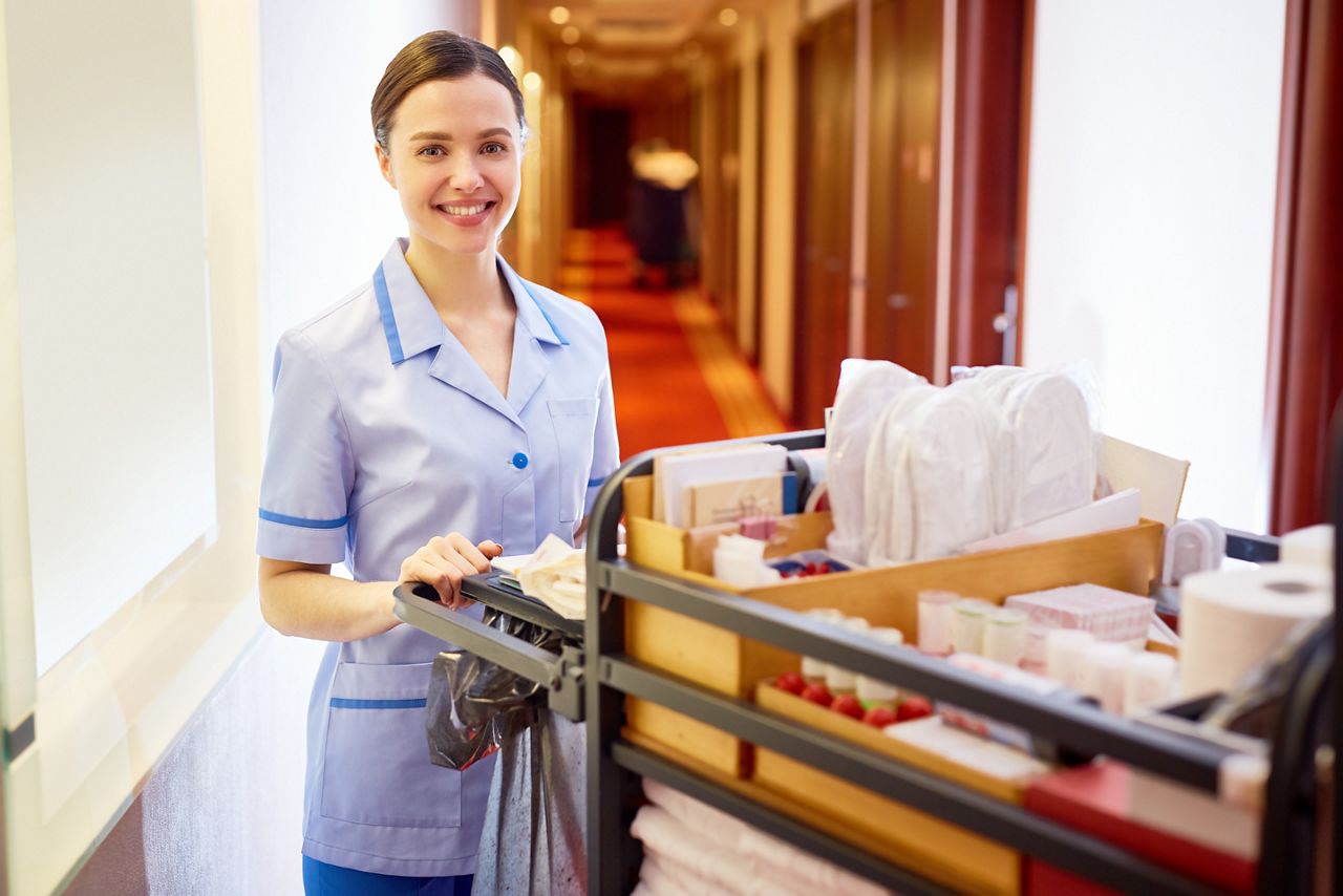 staff security in the hotel back office