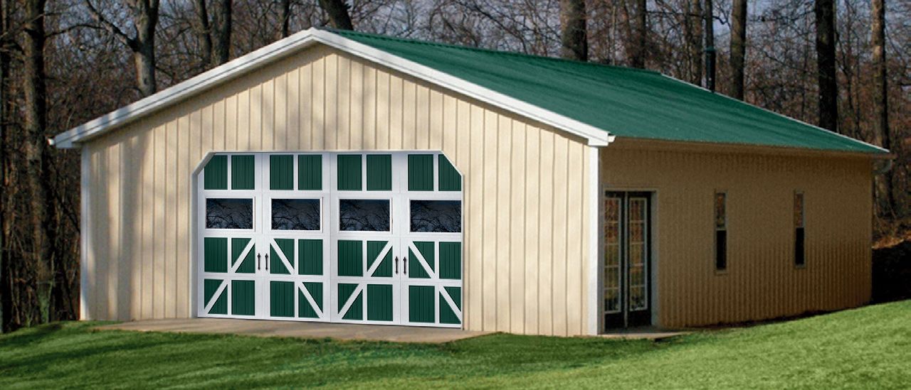 The Amarr Classica garage door can fit both tall and wide openings