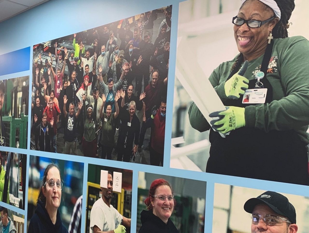 Team Members at Amarr Mocksville Plant