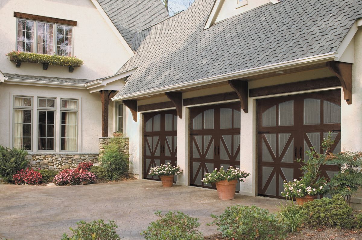 A beautiful new garage can boost a home’s value.