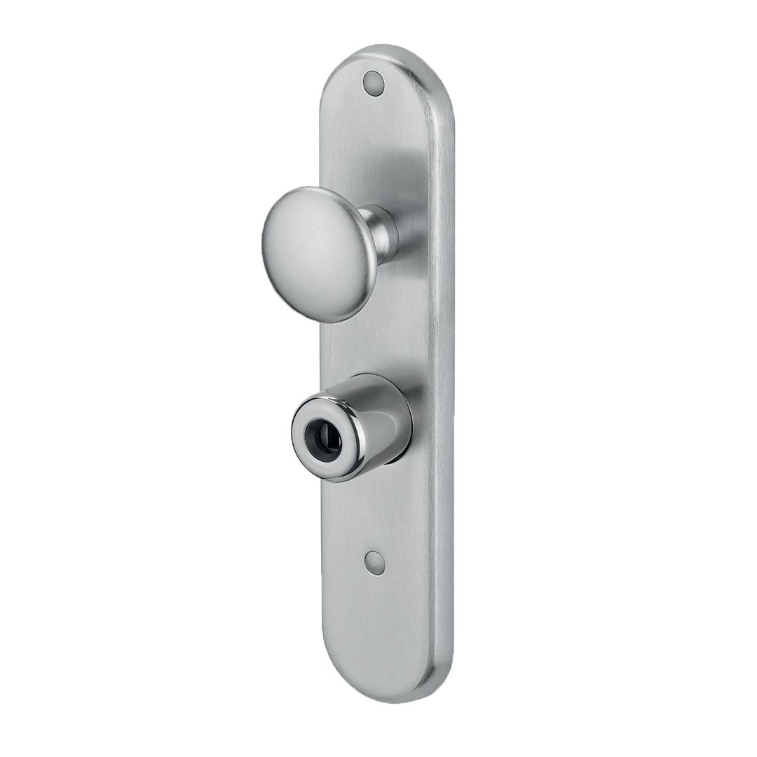 équipements pour cylindre rond gamme classique bouton sur plaque pour porte blindée Fichet de maison stylea 