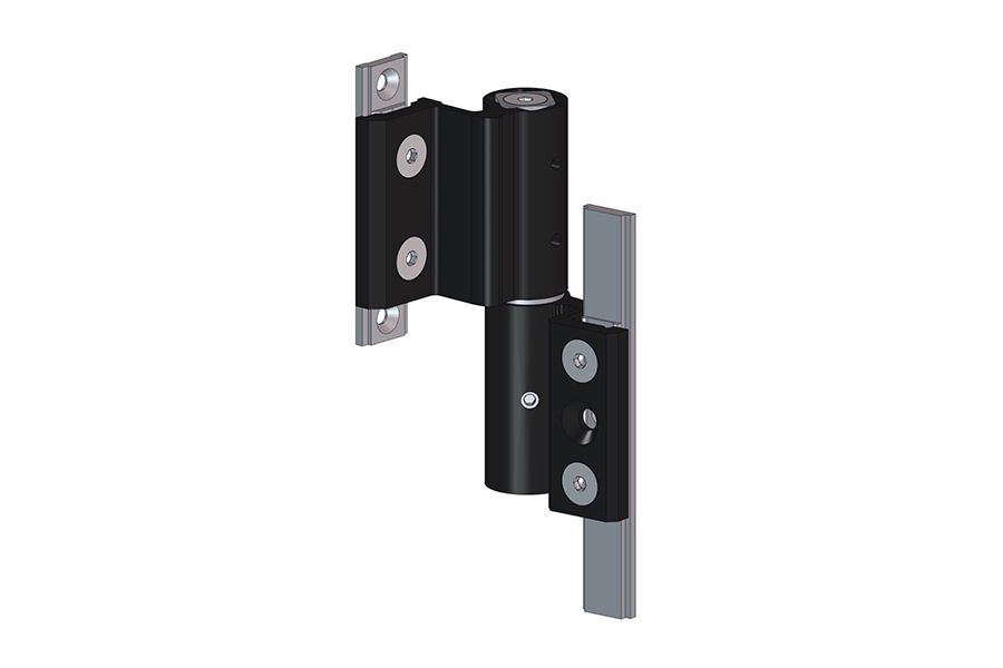 Custom Profile Adjustable Butt Hinge for euro-groove profile