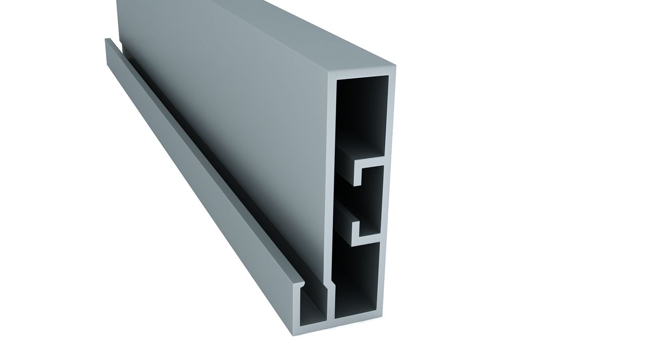 Enox EAPS-004 Aluminium Frame Profile – aluminium frame profile in ALU/CP/SS finish