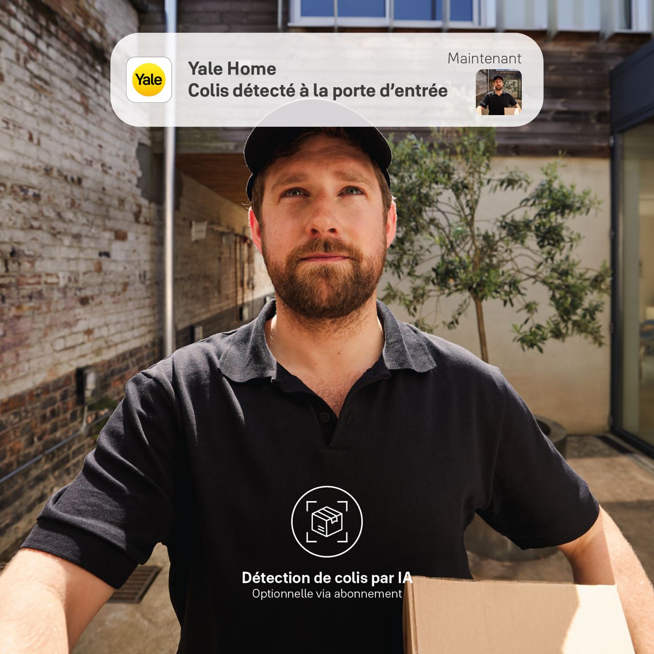 Image: Détection des colis par IA pour les caméras de sécurité