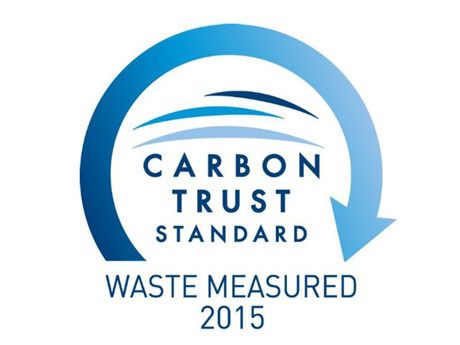 Carbon Trust Standard waste measured 2015