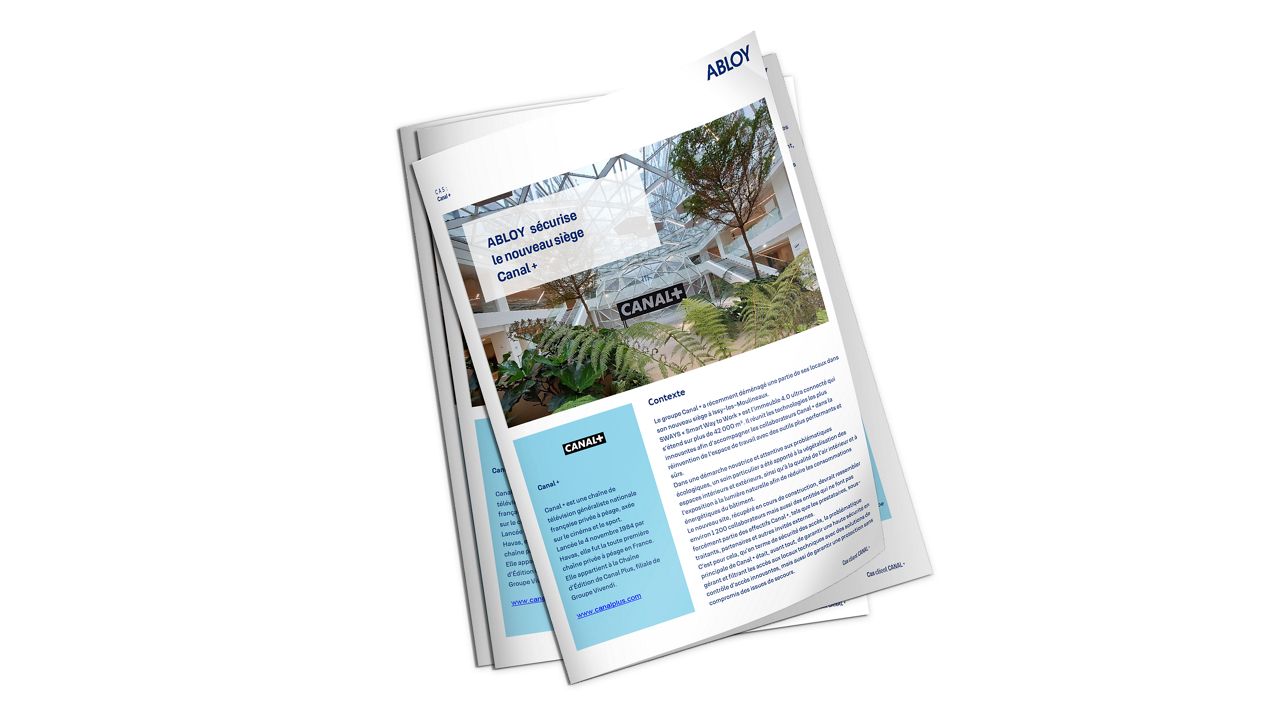 Visuel brochure témoignage Canal +