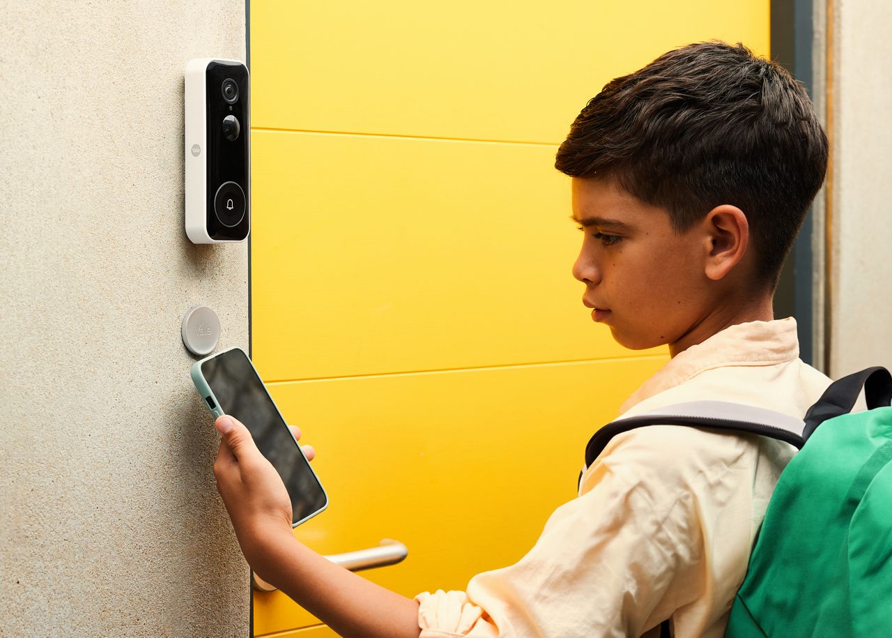 Child using Yale Dot®