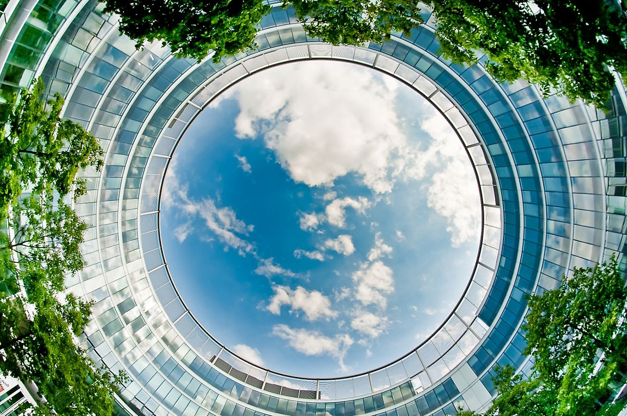Image of circular building