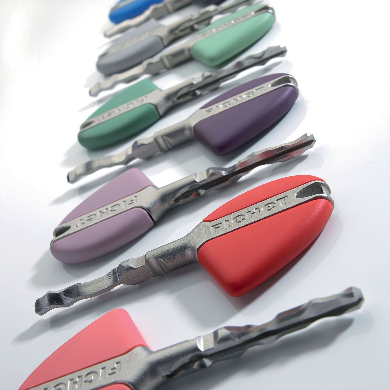 Clé Fichet F3D de toutes les couleurs