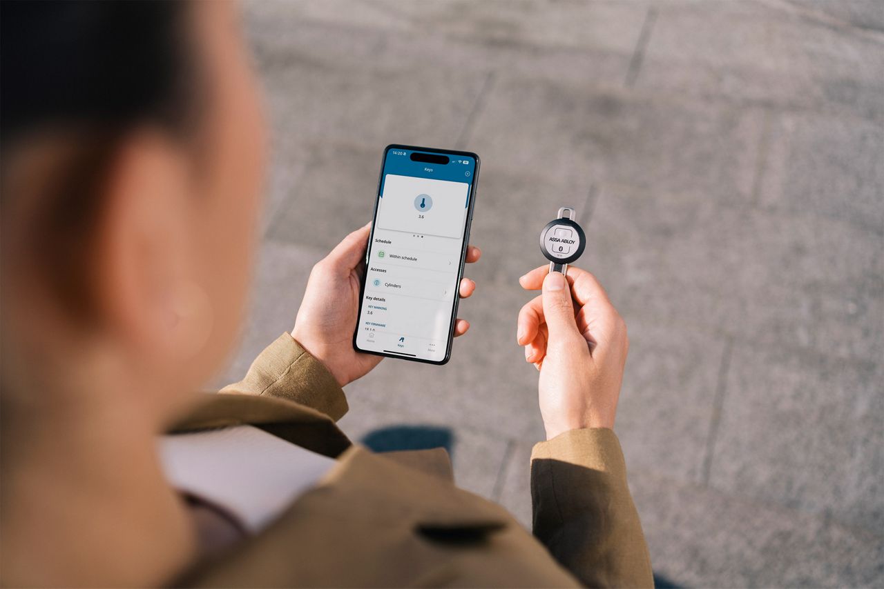 CLIQ Connect app e chiave