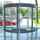 Elegant curved sliding doors - a welcoming entrance for office complex