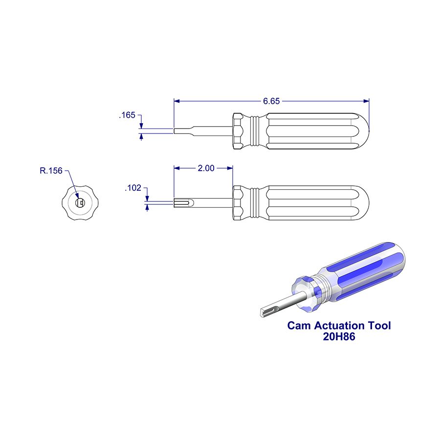 20H86 Cam Actuation Tool