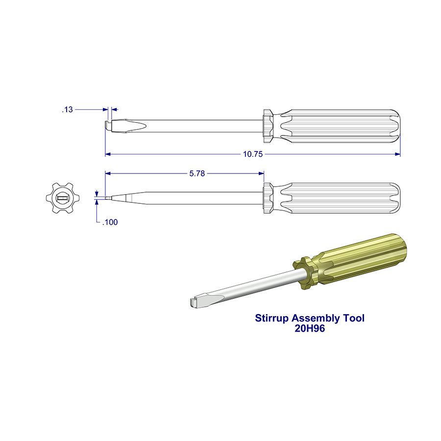 20H96 Series 77t Stirrup Assembly Tool