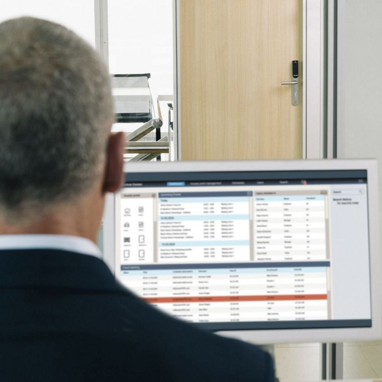 Installation d'une solution de contrôle d'accès Aperio dans des bureaux