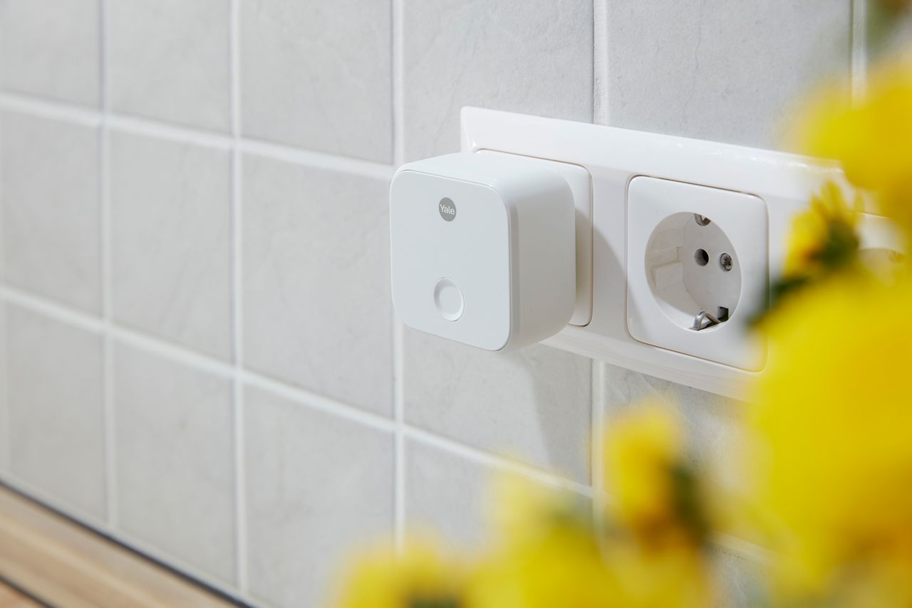 Connect Wi-Fi Bridge on the wall
