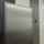 porte battante finition inox coupe-feu