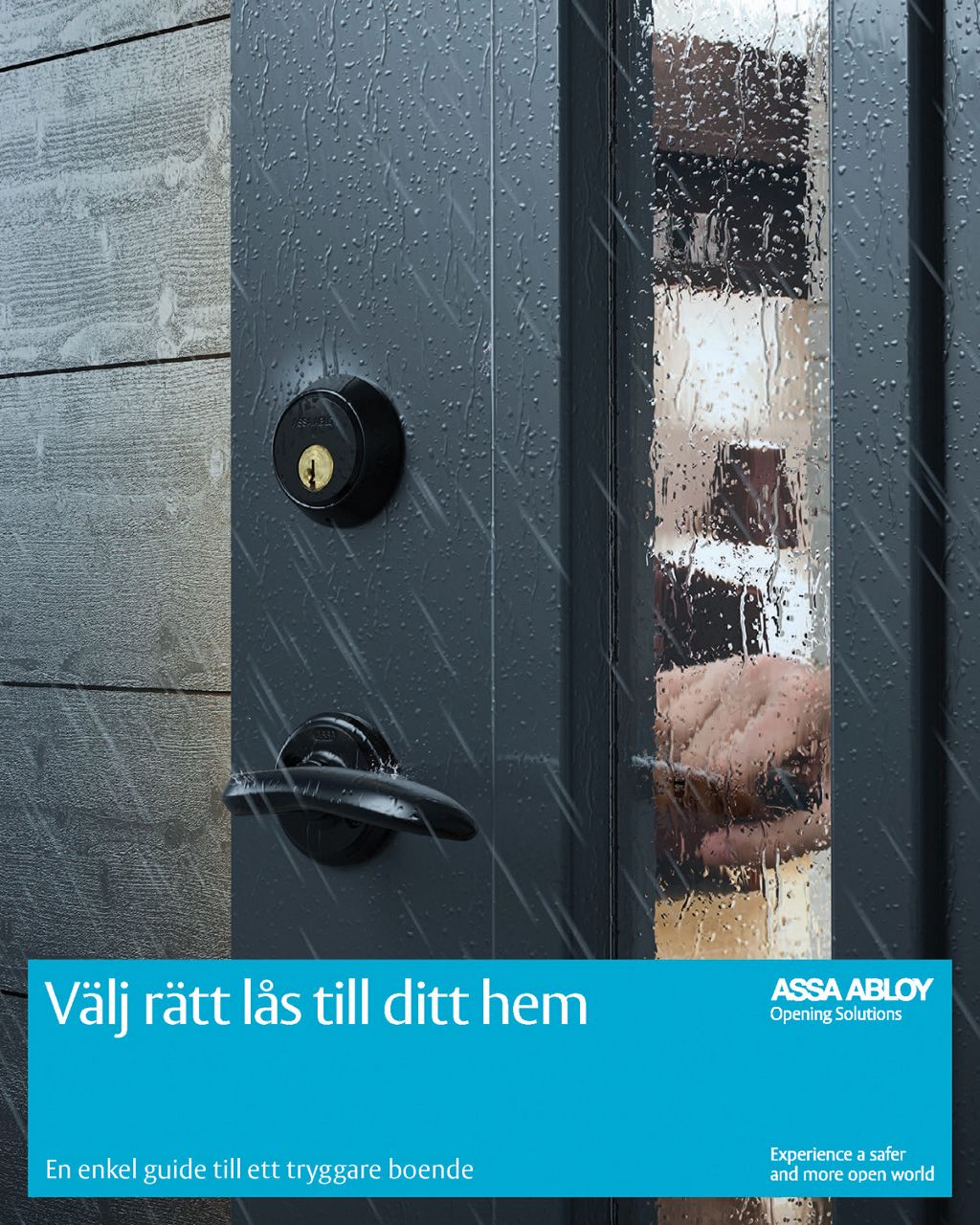 Omslag broschyren Välj rätt lås till ditt hem från ASSA ABLOY.