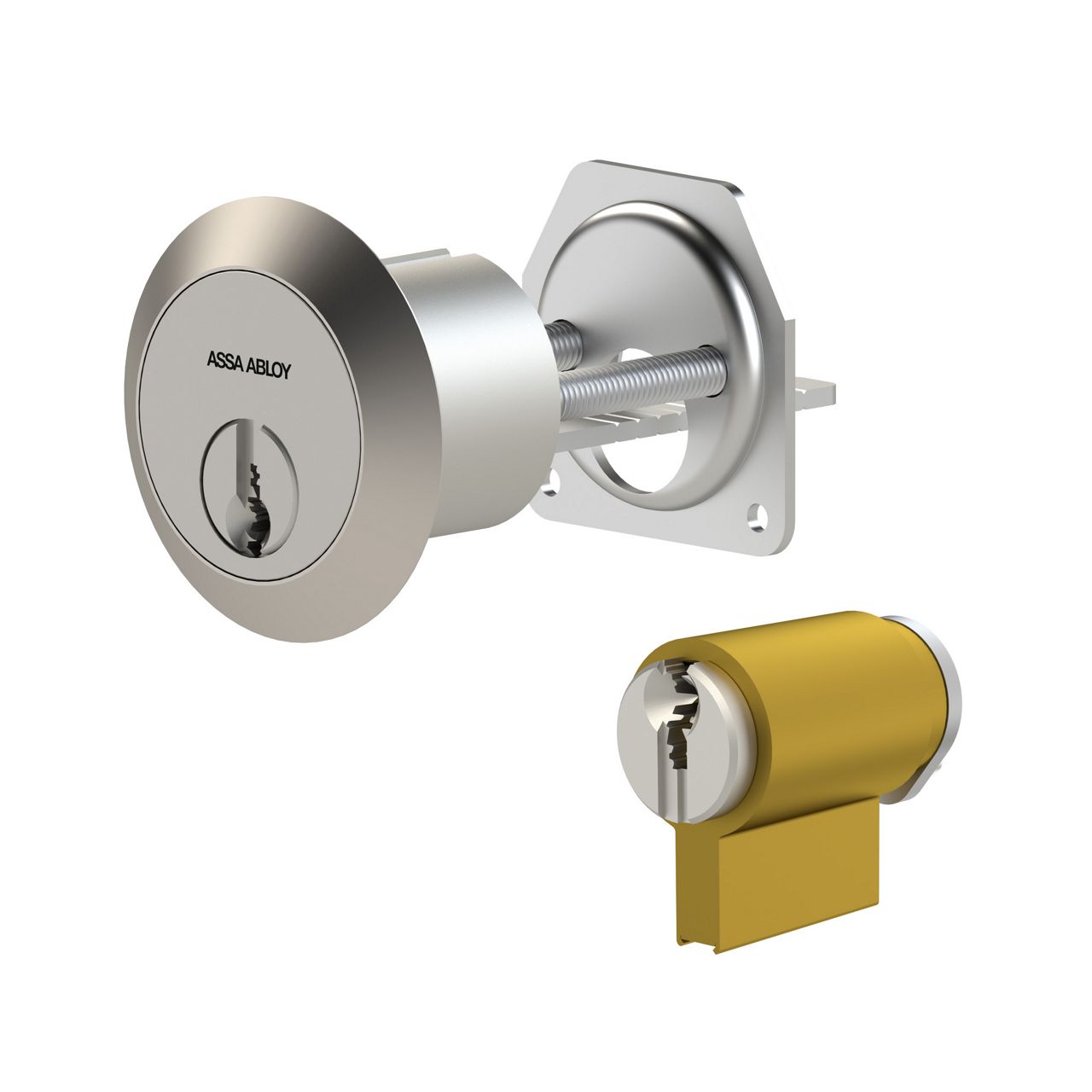 CYS10 - Outer rim and inner KIK cylinders