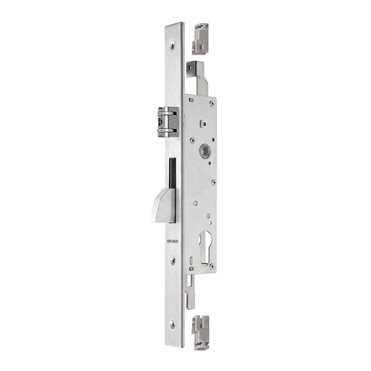 Image: D81 lock for safety grilles and blinds with roller and bolt