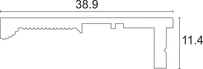 Image: Enox Aluminium Frame Profile EAPS-040 – sleek aluminium frame profile