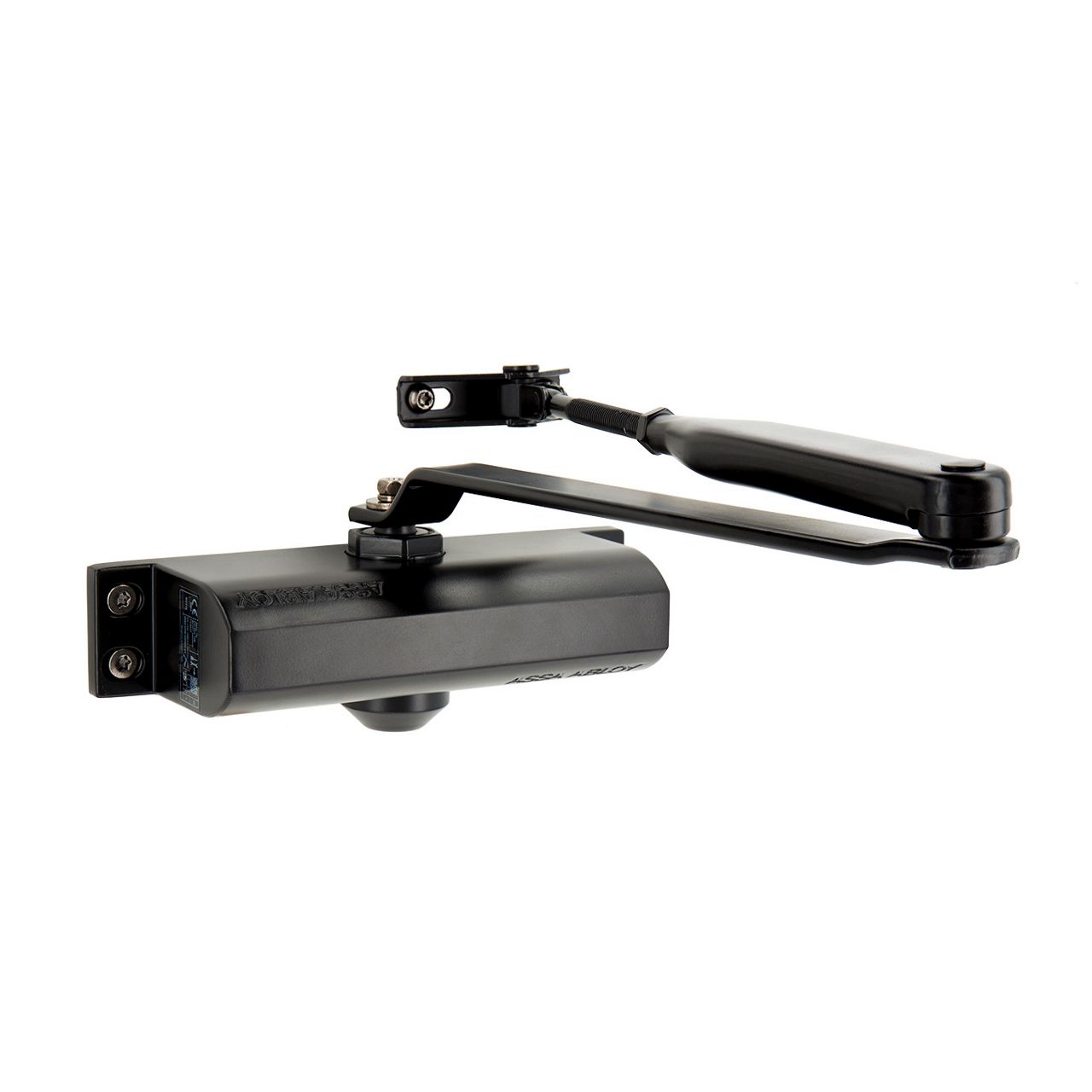 Image: DC110 Nero RAL9005 con braccio standard