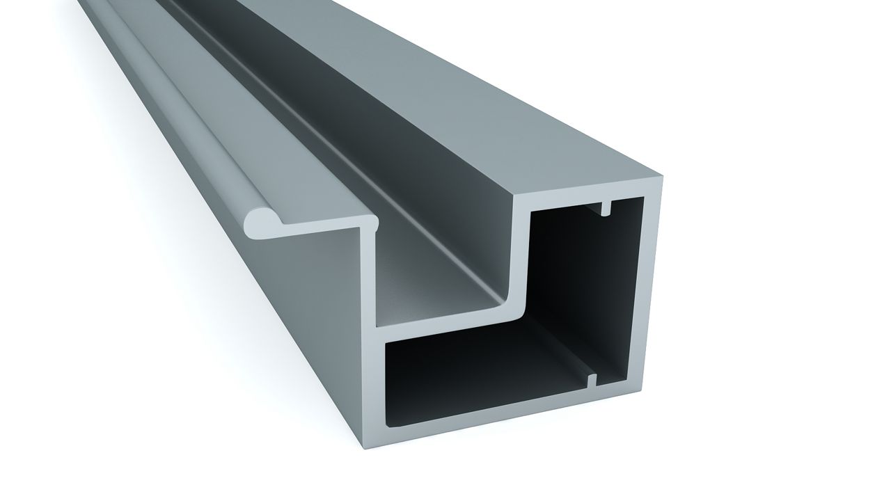 Enox EAPS-030 Aluminium Frame Profile with Handle – ALU/CP/SS finish