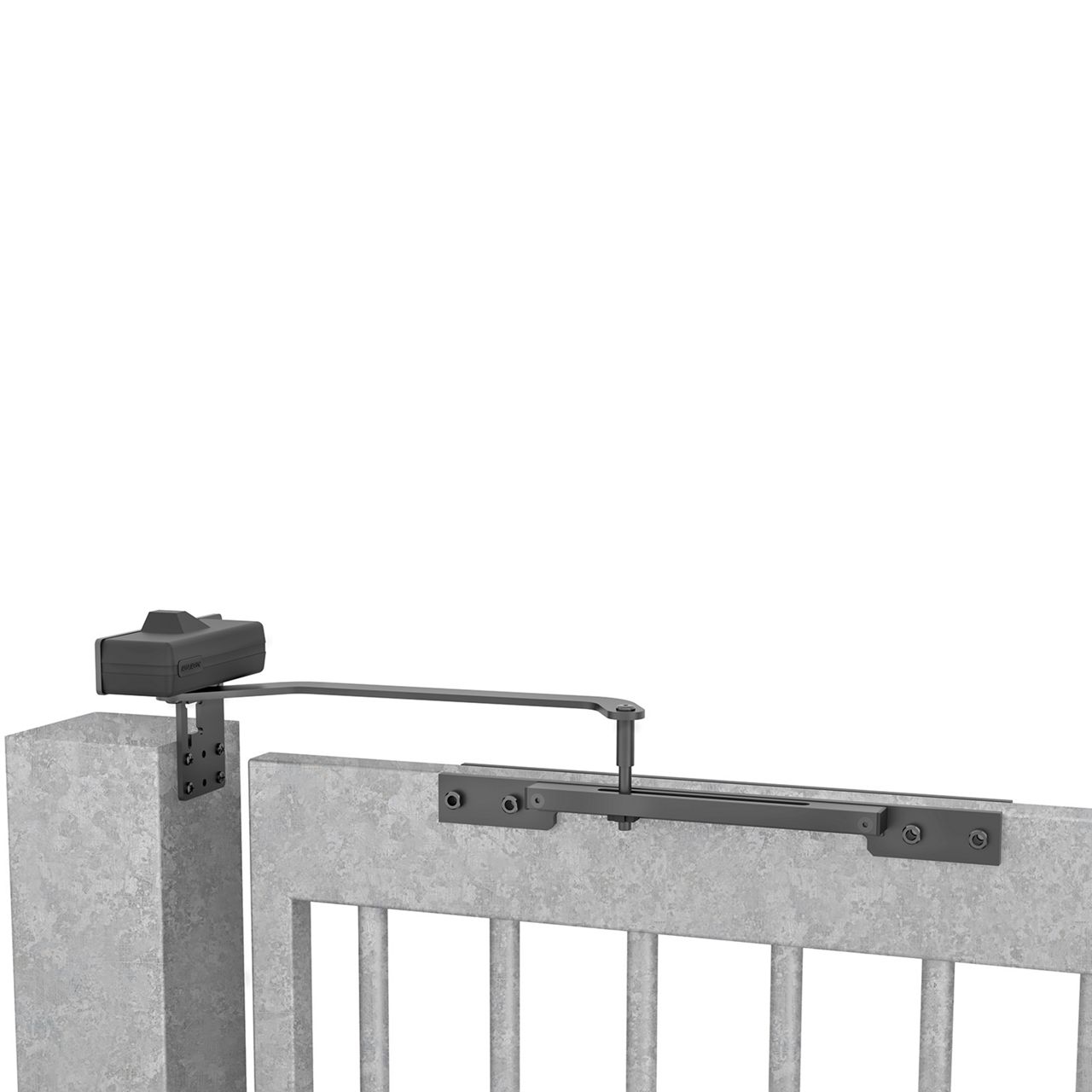 DC620G Nero RAL9005 su cancello