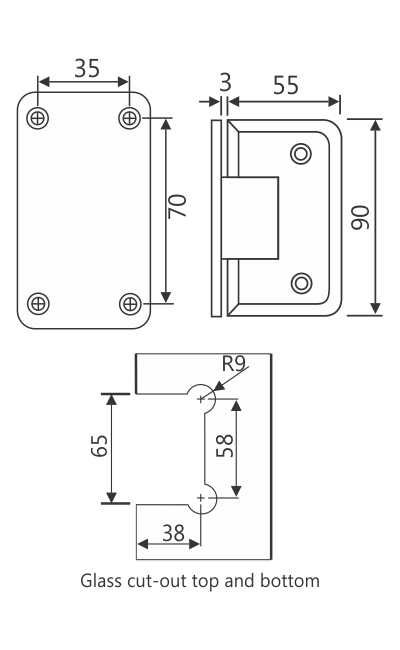 Image: ddac6-enox-brass-shower-hinges-cutout-esh-201.jpg