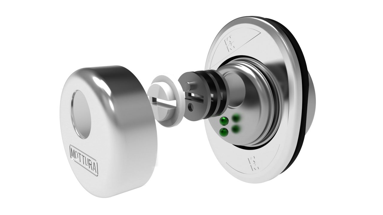 Defender TOP SYSTEM with escutcheon