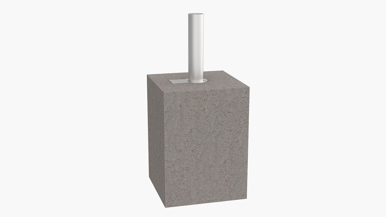 hydrualic deployed with concrete