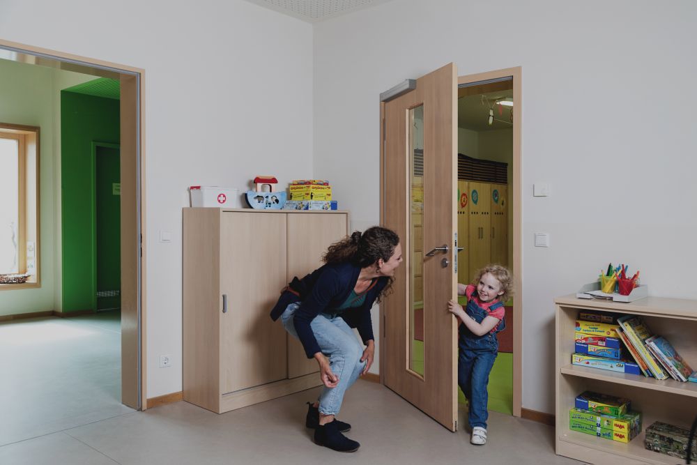 Deursluiter voor binnendeur comfortabel openen