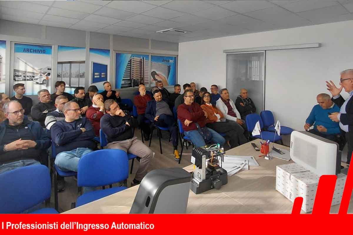 Le porte scorrevoli rettilinee Ditec DAS200HD sono tecnologicamente all’avanguardia e particolarmente indicate in condizioni di uso molto intenso