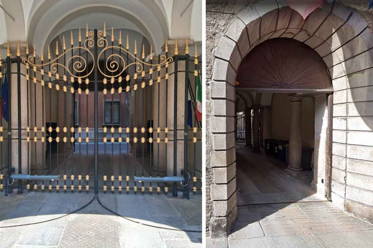 Ditec PWR gate operators open the gates of the historic Palazzo Morando