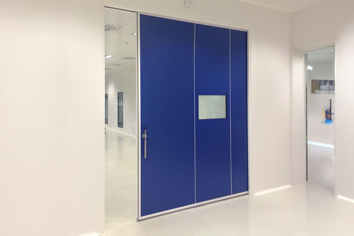 Puertas automáticas para entornos con atmósfera controlada