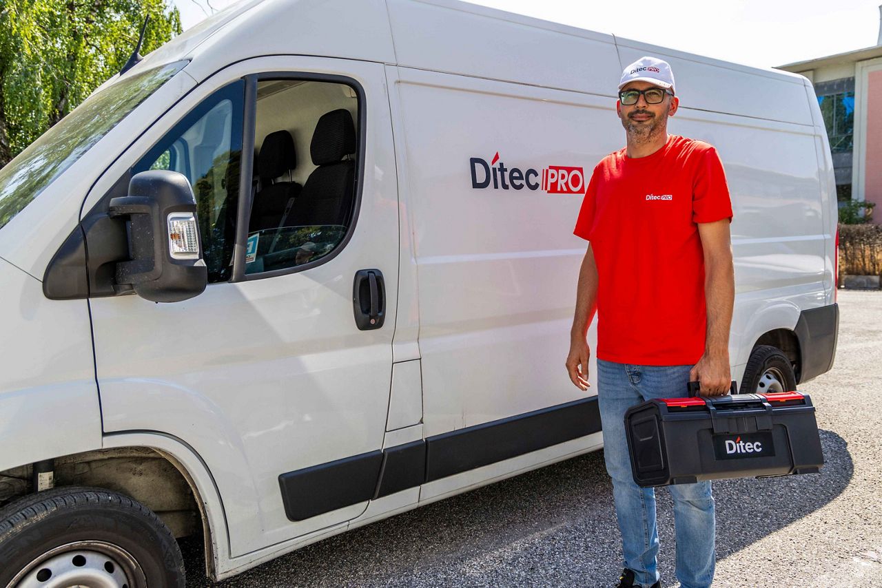 I Ditec PRO fanno parte di una rete esclusiva di esperti qualificati, selezionati per competenza e affidabilità.