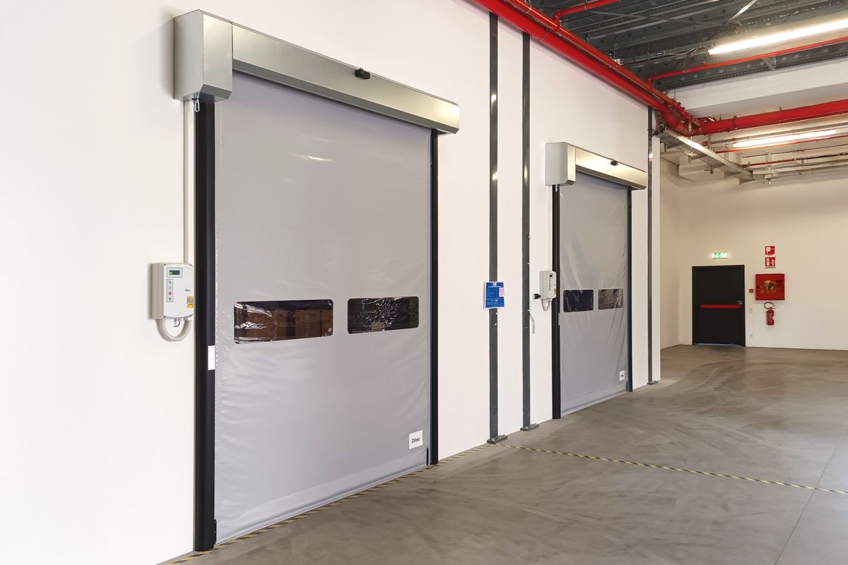 Porte ad avvolgimento rapido Ditec Soft Reset