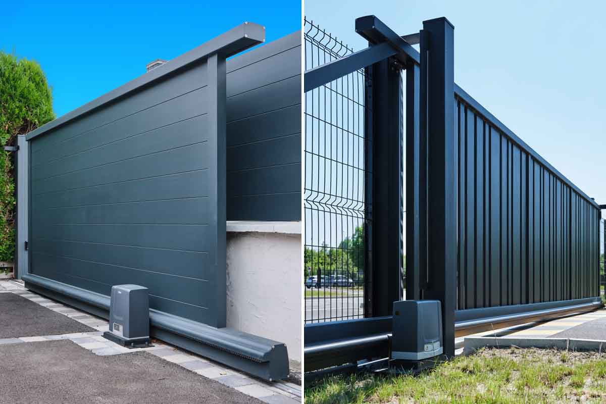 Die Ditec-Produktpalette bietet umfassende Lösungen für Schiebe- und Drehtore, einschließlich Systeme mit Unterflurantrieben für Drehtore