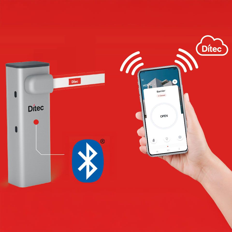 Image: Ditec SPID automatic barrier
