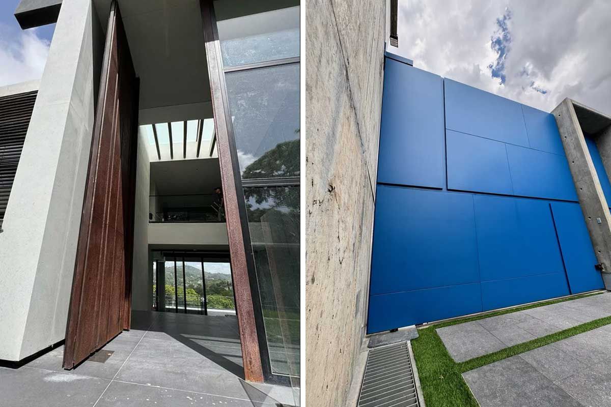 Ditec automatización subterránea para cancelas batientes