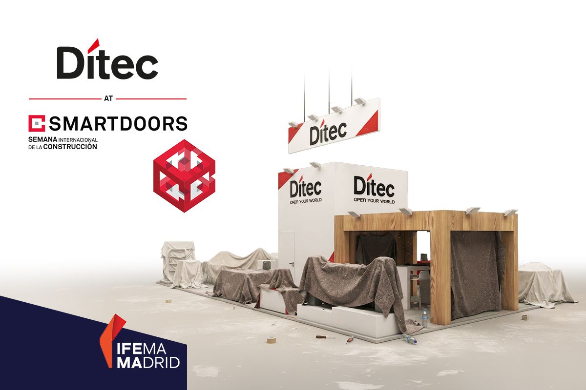 Ditec estará presente na SMART DOORS Madrid 2026