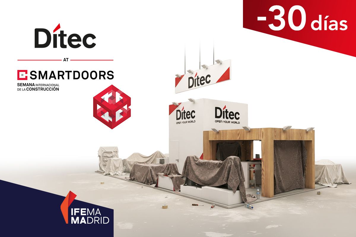 Ditec is ready to welcome you with lots of new products! You’ll find us in Hall 7, Stand F15