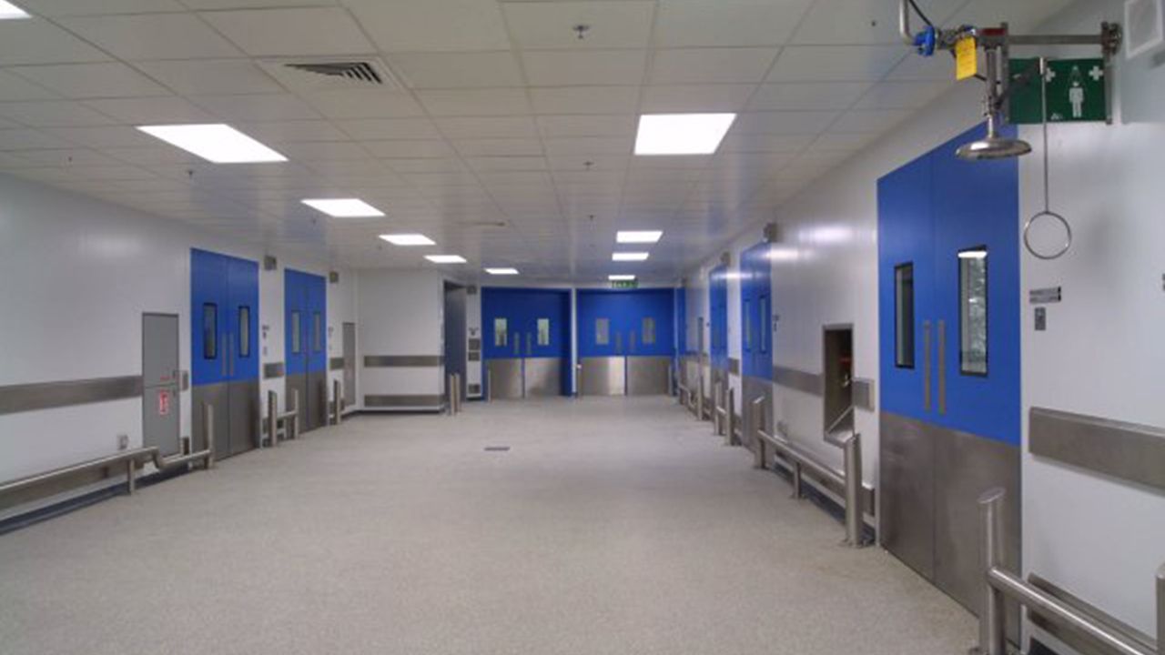 steel door powershield cleanroom
